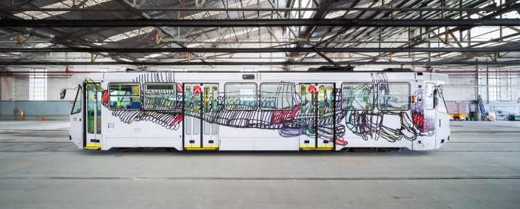 Melbourne Art Trams // Joceline Lee