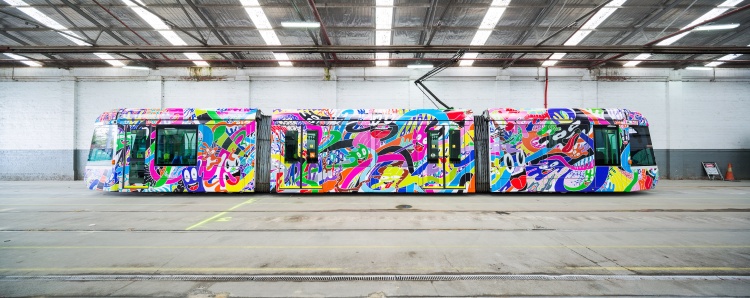 Melbourne Art Tram // Mimi Leung