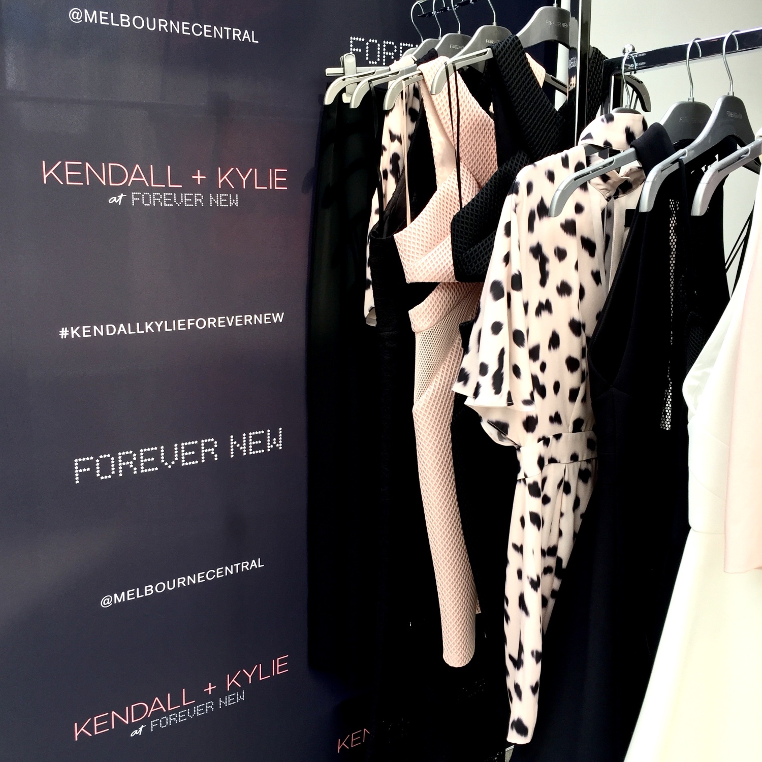 Kendall + Kylie for Forever New, On The List Melbourne, Melbourne Central